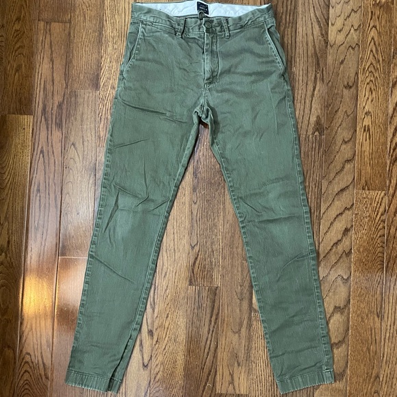 J. Crew Other - J. Crew 484 Slim Fit Chinos in Green 28/32
